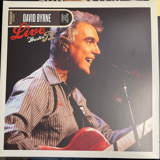 David Byrne - Live From Austin. Tx (Clear Splatter Vinyl)