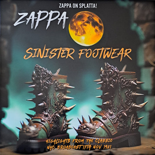Frank Zappa - Sinister Footwear (Aqua/Green Splatter Vinyl)