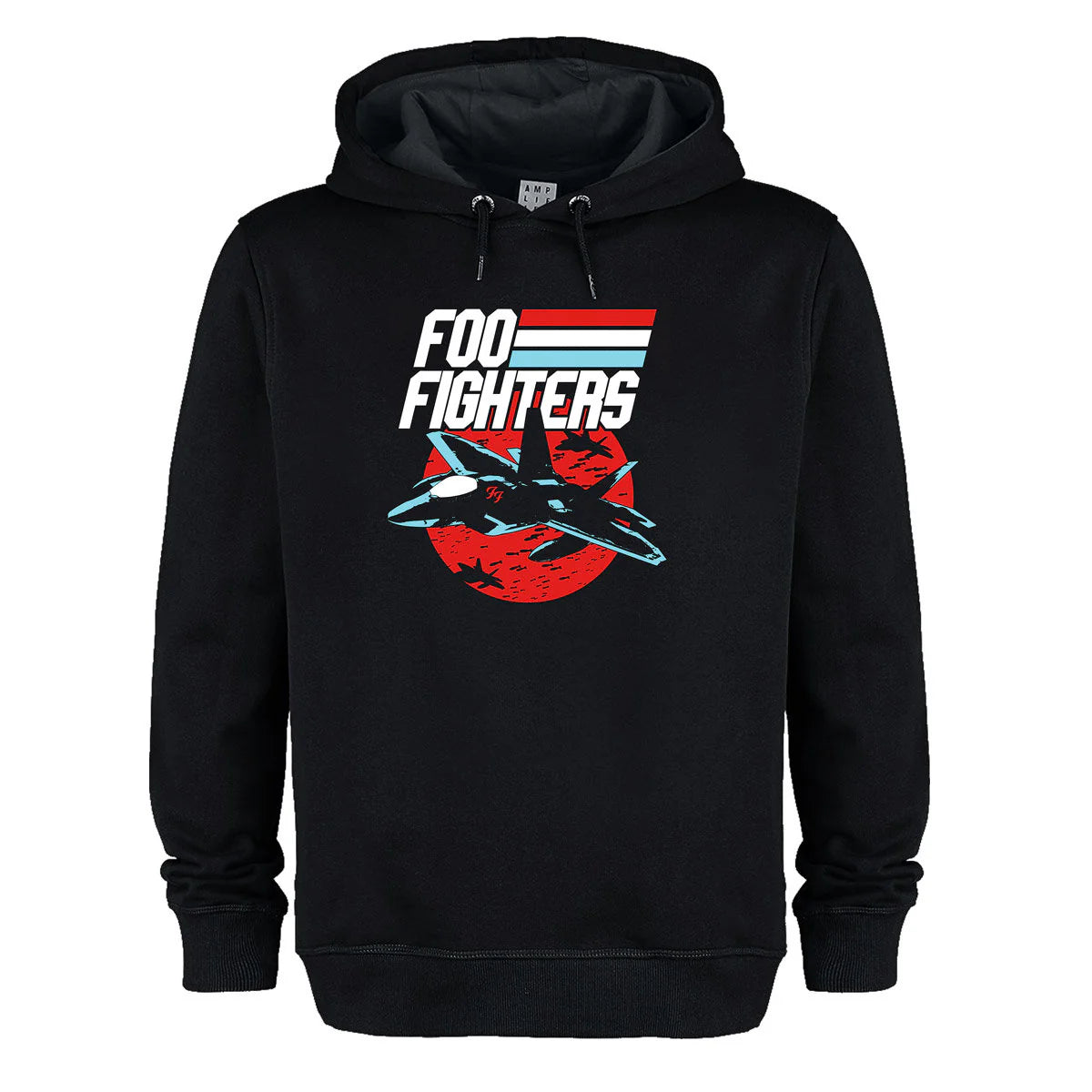 FOO FIGHTERS - Foo Fighters Top Dave Amplified Black Large Hoodie Sweatshirt