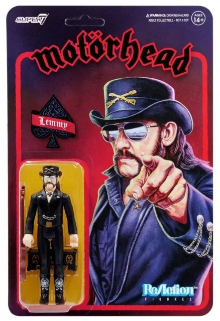 MOTORHEAD - Motorhead Lemmy Modern Cowboy Reaction Figure