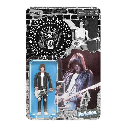 JOHNNY RAMONE - Johnny Ramone Reaction Figures - Johnny Ramone (White Shirt)