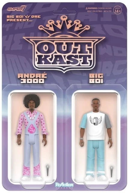 OUTKAST - Outkast Reaction Figures Wave 03 - (Big Boi & Dre Present. Outkast)
