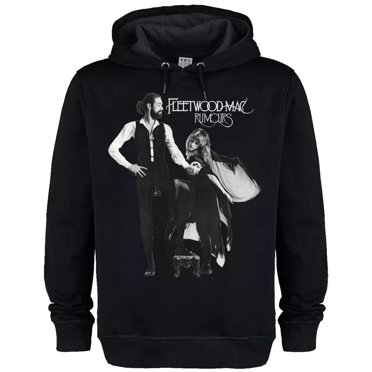 FLEETWOOD MAC - Fleetwood Mac Rumours Amplified Black Medium Hoodie Sweatshirt