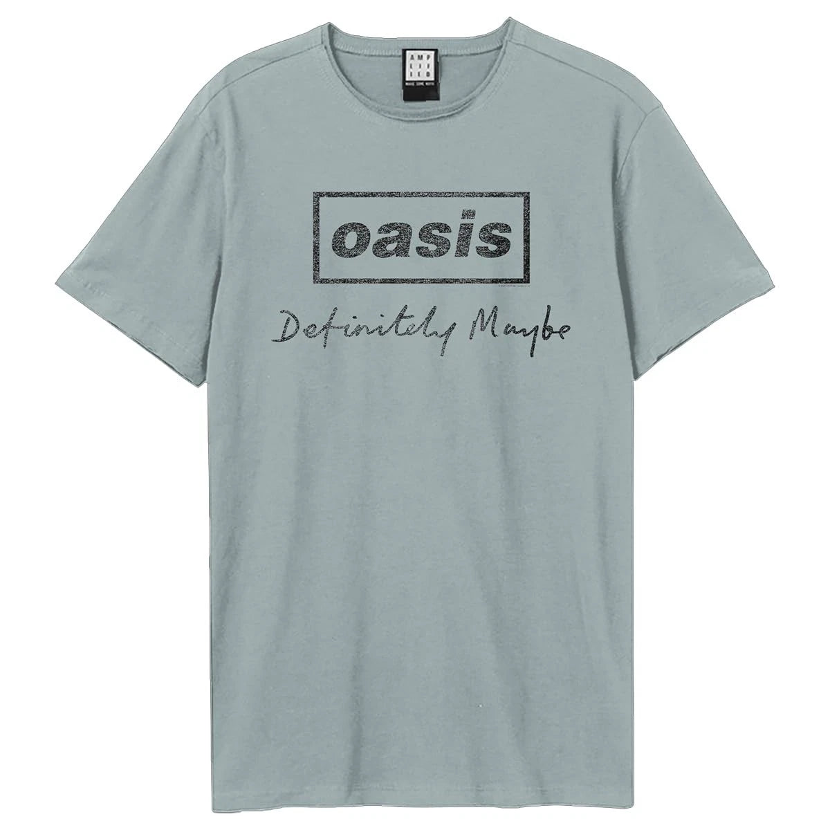 OASIS - Oasis Definitely Maybe Distressed Amplified Vintage Strange Blue Small T Shirt