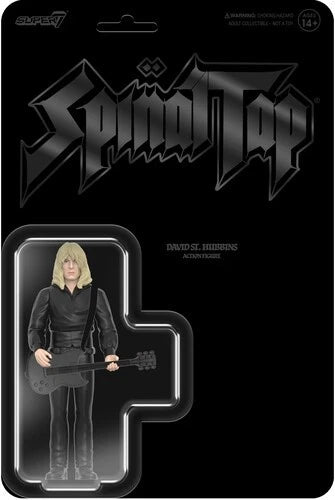 SPINAL TAP - Spinal Tap David St. Hubbins (None More Black) Reaction Figures Wave 2