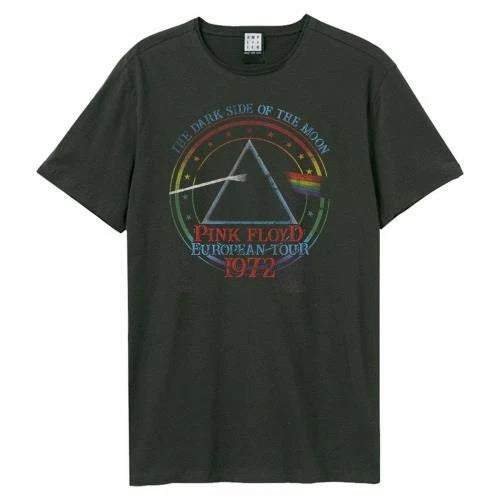 PINK FLOYD - Pink Floyd - 1972 Tour Amplified Vintage Charcoal X Large T Shirt