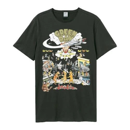 GREEN DAY - Green Day - Dookie Amplified Vintage Charcoal X Large T Shirt