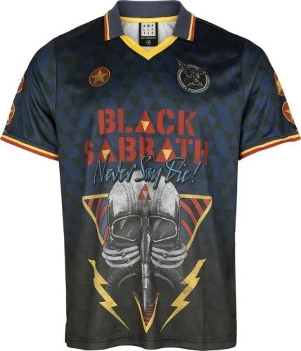 BLACK SABBATH - Black Sabbath Never Say Die Rock Fc Football Shirt X Large