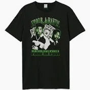 ERIC B & RAKIM - Eric B. & Rakim - Paid In Full Amplified Vintage Black Xlarge T Shirt