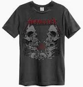 METALLICA - Metallica - Birth School Amplified Vintage Black X Large T-Shirt